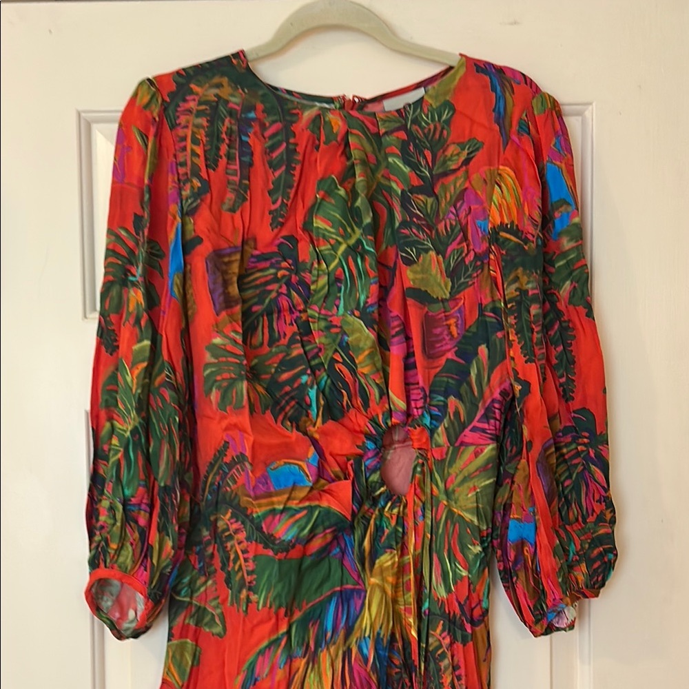 FARM Rio Vibrant Midi Dress